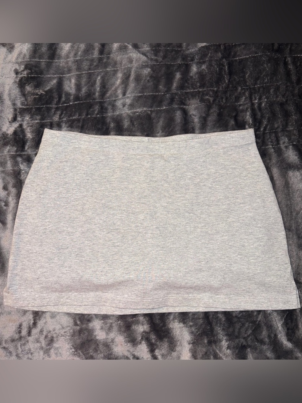 Out From Under Bec Low-Rise Mini Skort, Light Gray, Small, Urban Outfitters